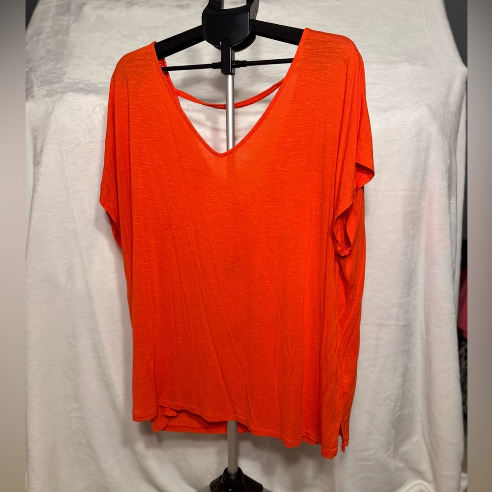 Old Navy Vibrant Orange Top XXL